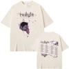 Twilight In Concert T Shirts Robert Pattinson Bella and Edward Cullen Graphic Tshirt Unisex Women Casual Cotton Vintage Tshirts