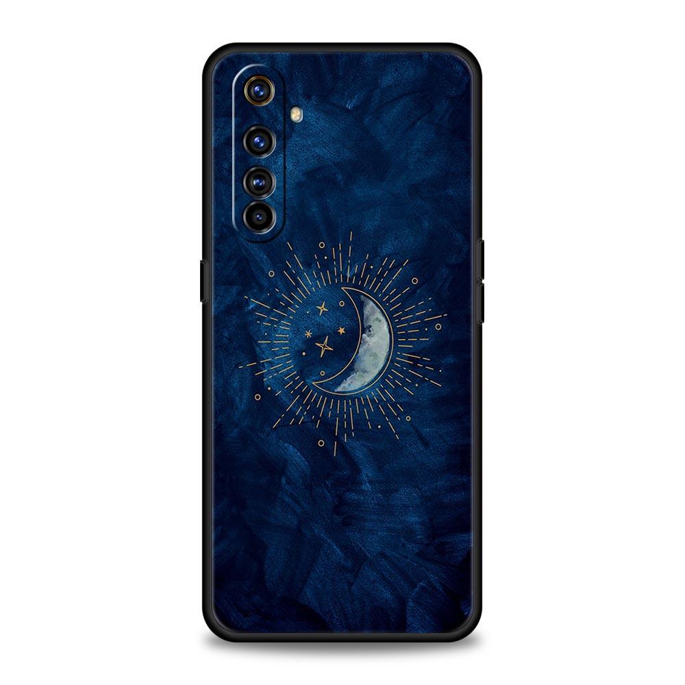 Starlit Sky Planet Space Art Case For Realme 12 11 10 9 8 5G 7 6 GT5 GT3 GT2 Pro Plus C21 C11 C25 C35 GT Neo 2 3 3T 5 Cover