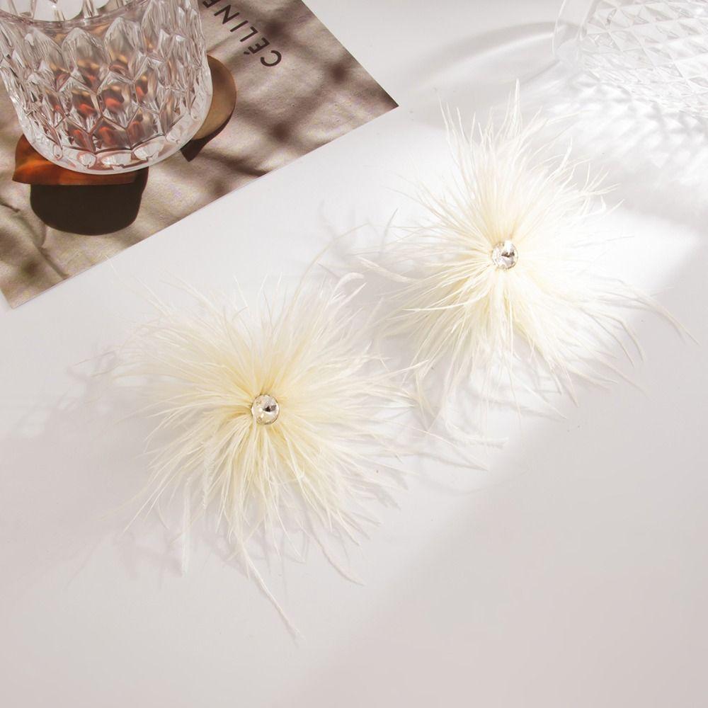 Geometrische eingelegte Strass-Steckohrringe Charme Kristall-Hängeohrringe Federohrringe Hochzeit