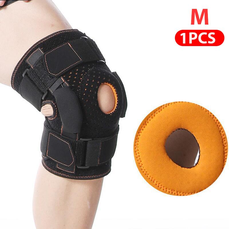 1 Piece Knee Brace Brace Support Compression Hinge Knee Brace for Men Women Tendon Ligament Meniscus
