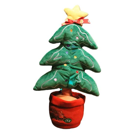 

Christmas Dancing Penguin Toy Talking Music Plush Interactive Repeating Stuffed Animal Glowing Musical Electronic Deer Fun Educational Toys Unique Christmas Tree
