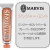 Marvis Ginger Mint Toothpaste 75ml Spicy Flavor Refreshing Oral Care Italian Made