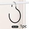 1-5pc Non-Slip Scarf Ring Hanger Multifunctional Tie Hat Belt Storage Rack Closet Organizer Accessory Hanging Rack Cloth Hanger