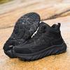 Fashion High Quality Leather Hiking Shoes Durable Outdoor Sport Men Trekking Leather Shoes Lace-Up Climbing Hunting Sneakers
