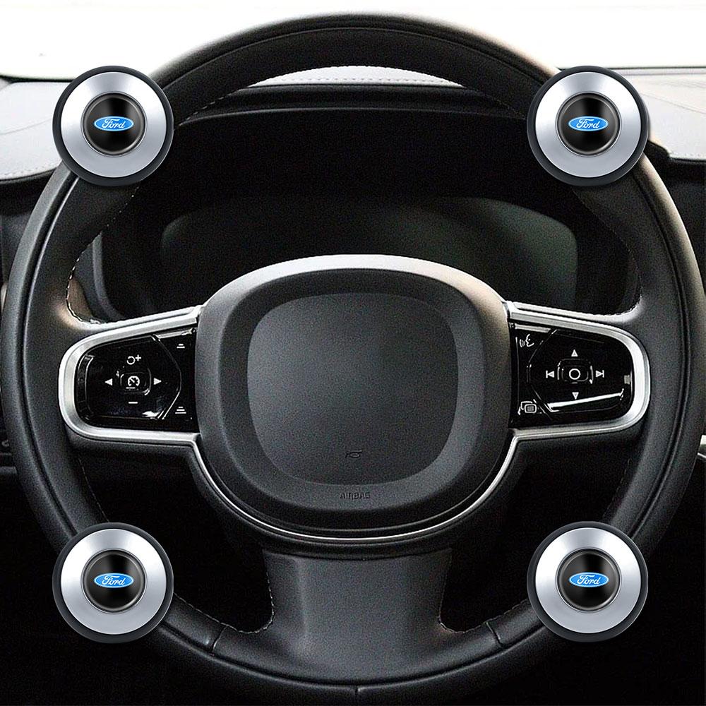 Car Steering Wheel Booster Spinner 360 Degree Duty Anti Slip Knob Handle Cover For Ford Focus Kuga Fiesta Mondeo Edge Mustang ST RM9
