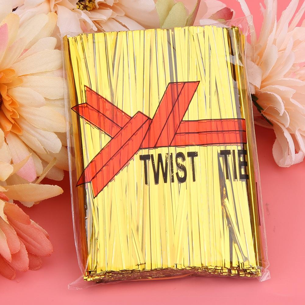 3200PCS PET Ties 10cm for Brd Bag Packaging Lolipop Dessert Sling