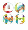 Ball Track Ball Run Slide Launcher for Balls Construction Blocks 113 Pcs