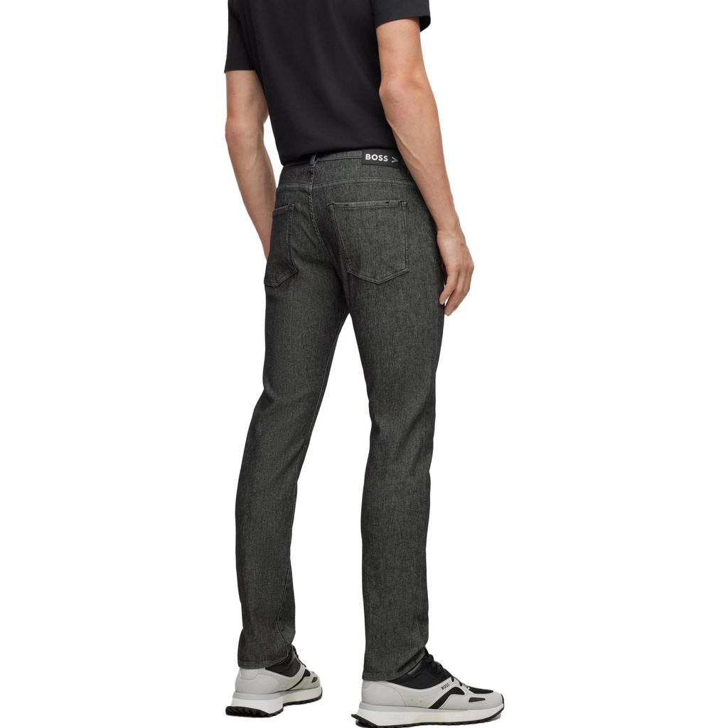 HUGO BOSS Jeans Men's Dark Gray Moderate Straight Fit Pants 50501079-002