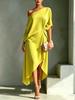 Elegante Abito Minimalista Senza Maniche in Cotone e Lino da Donna - Stile 2026