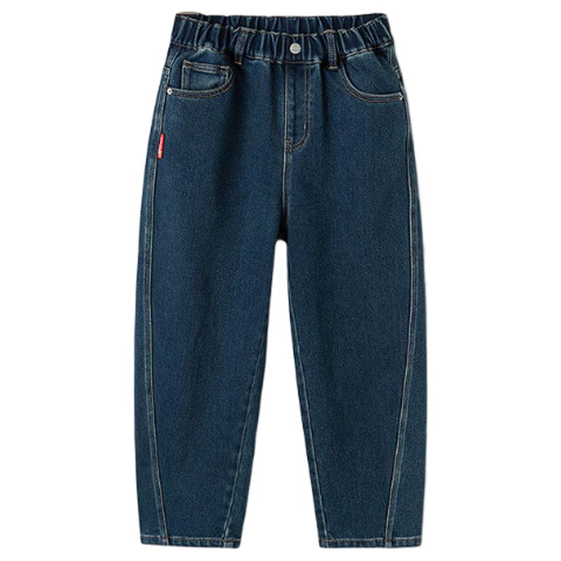 Balabala Boys  Fleece-lined Lyocell Denim Jeans 150