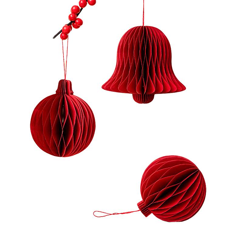 1PC Unfolding Hung Modern Aesthetics Spring Festival Origami Lantern Balcony Eastern Tradition Decorative Magnetic Living Room