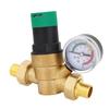 Vann trykkregulator Messing Nøyaktig Multifunksjonell   Filter Vann trykkregulator med