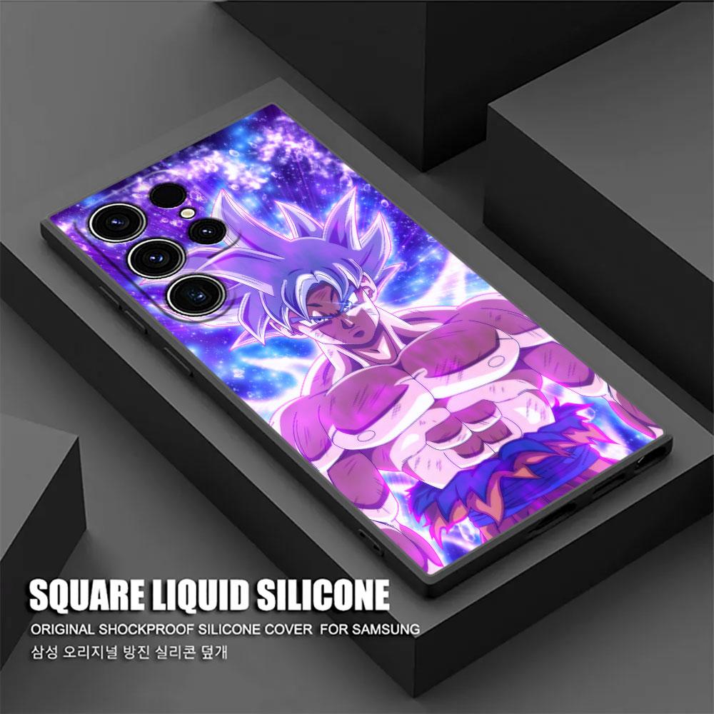Goku Vegeta Super Saiyans Anime Phone Case For Samsung Galaxy S25 S24 S23 S20 S21 FE S26 S22 Ultra 5G S26 Plus S25FE Soft Cover