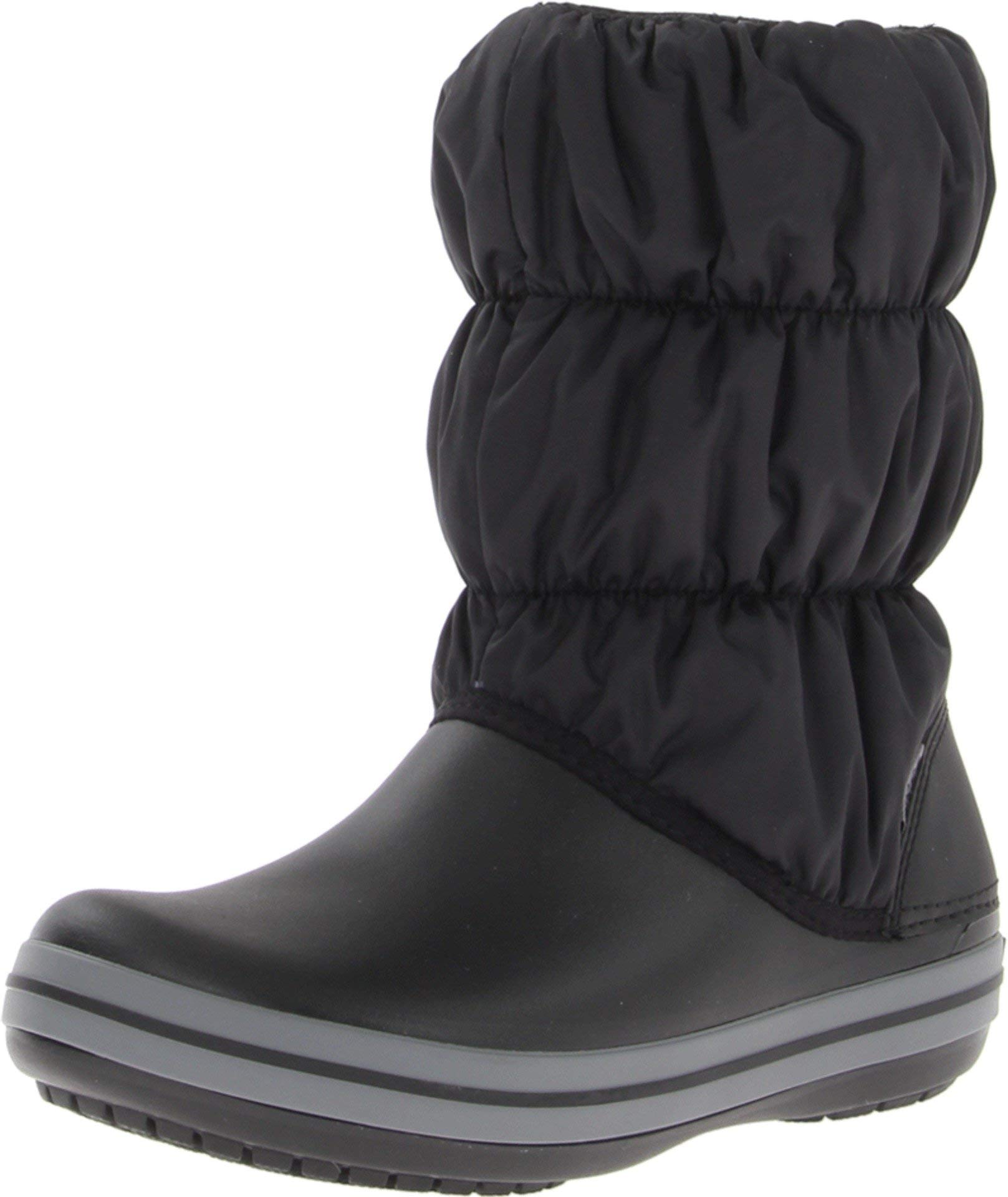 

CROCS Winter Puff 21cm Women s Boots, Black/Charcoal,