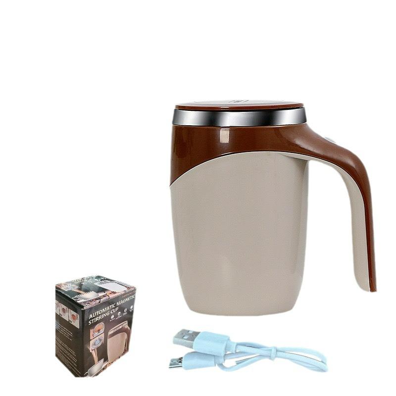 Automatic Wireless Portable Stainless Steel Magnetic Mixing Cup