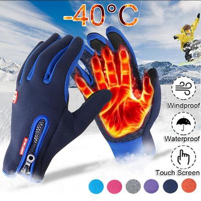 S-XL Warm Unisex Touchscreen Winter Thermal Warm Radfahren Fahrrad Ski Outdoor Camping Wandern Motorrad Handschuhe Sport Vollfinger