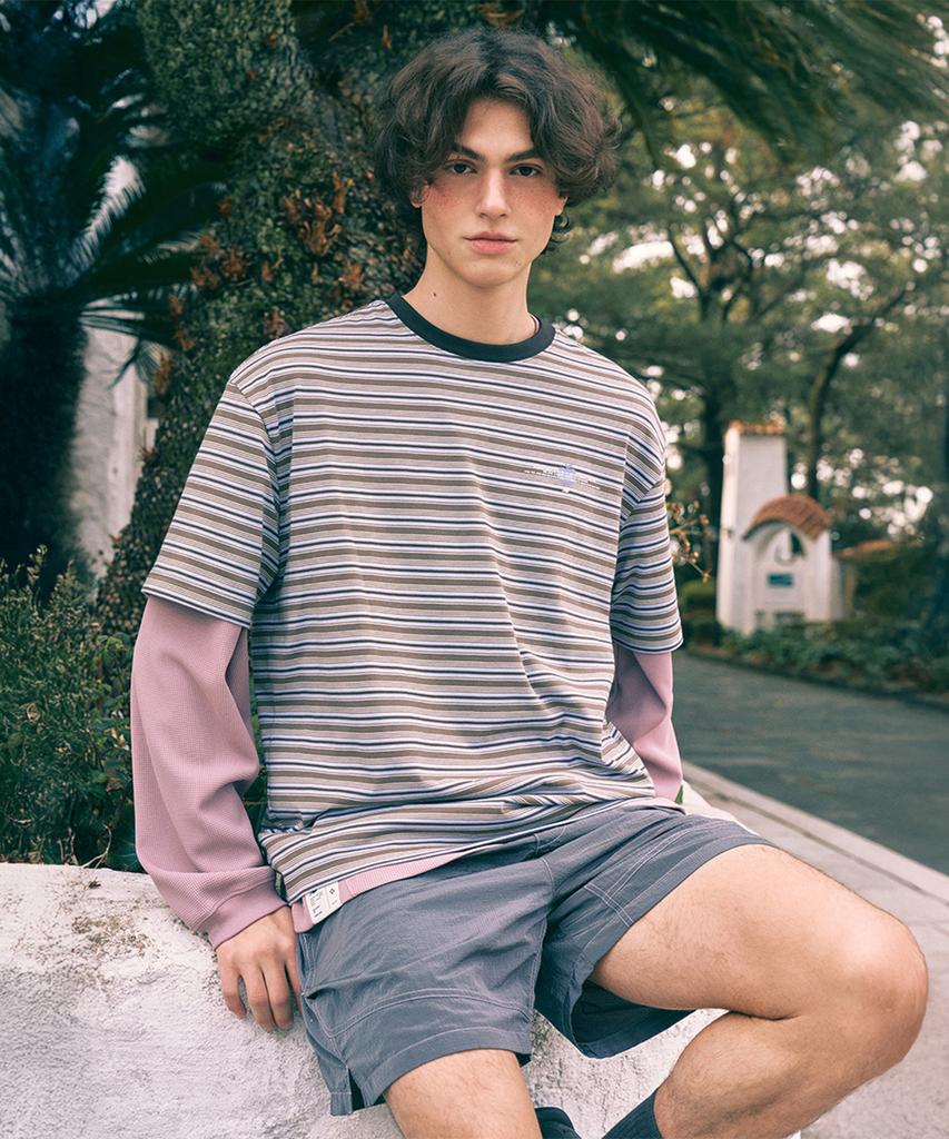 Nyuballanseu Nbneg2A093 / Uni Archive Pace Apple Short Sleeve T-Shirt (Mix)