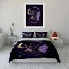Magical Cat Fairy Decor Set Soft Comfortable Duvet Cover Bedding Set Included 1*Duvet Cover & 2*Pillowcases Gift