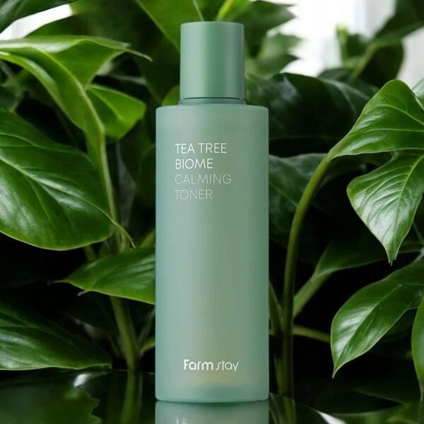 Farmstay Tea Tree Biome Toner Do Twarzy Kojący Do Skóry Problematycznej 200Ml