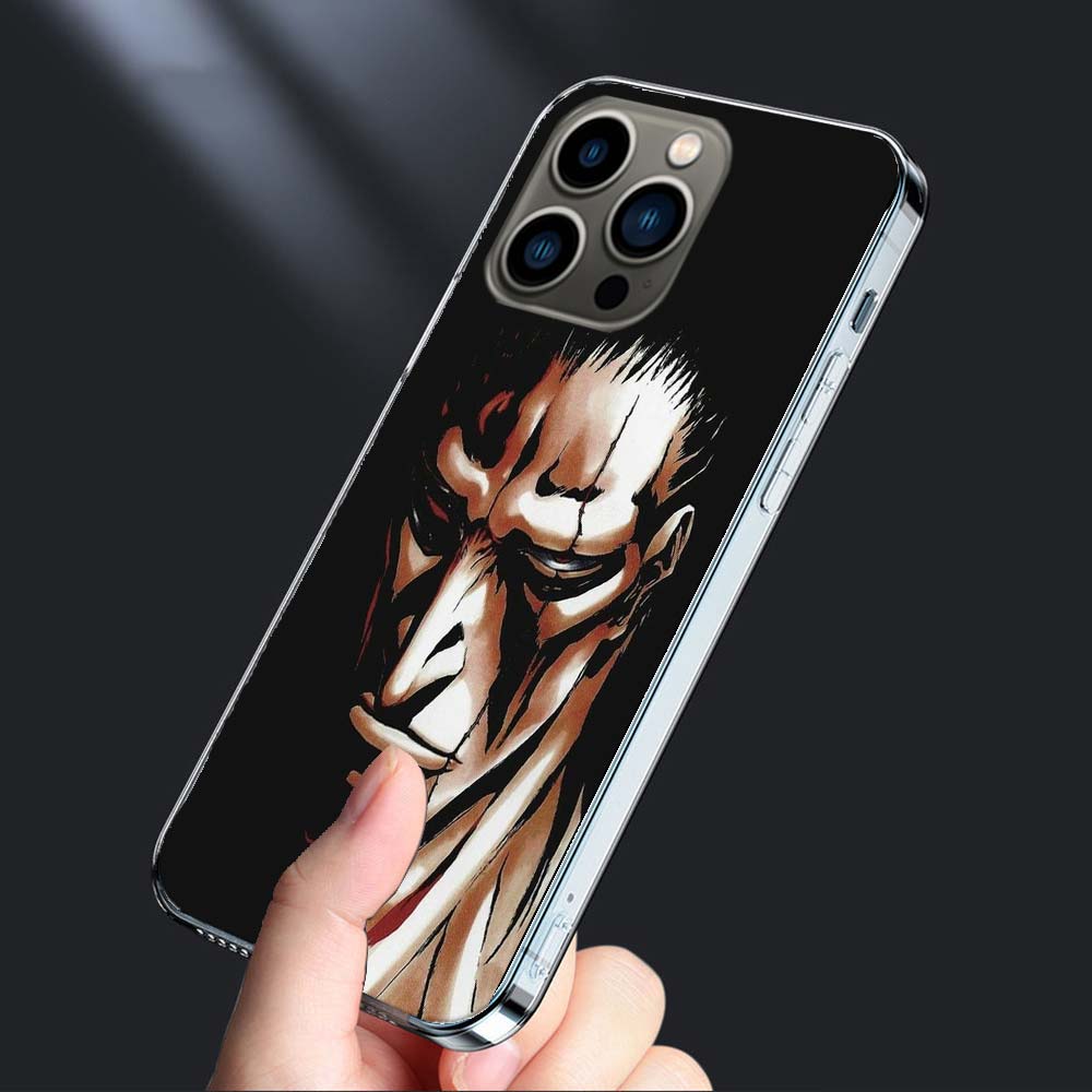 BLEACH Zaraki Kenpachi Phone Case For Iphone 16E 15 Pro 14 Plus 17E 16 17 Pro Max Air 11 12 13 Mini Shockproof Capa Cute Cove