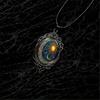 Trendy Pendant Necklace Showcasing Moon and Sun Pattern Exquisite Chain Necklace Present for Fashion Enthusiasts