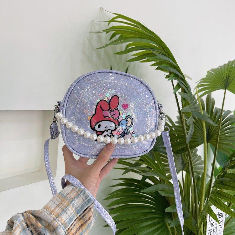 Fashion Children's Bag, Little Girl Out Trendy Accessories Bag, Change Bag, Cute Cartoon Beaded Handbag, Messenger Bag