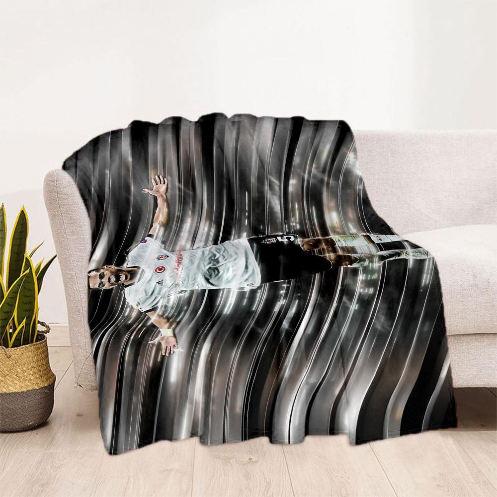 Football Player Celebration Blanket Ultra-Soft Great for Office Chair Couch Chair for All Occasions Stylish Decor Best Holiday Gift for Friends Family