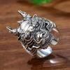 Yanyu Men's Dragon Zodiac Ring: Stylish Ancient Craft with Bold Personality