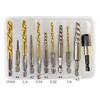Screw Extractor & Twist Drill Bit Set Broken Bolt Remover Easily Remove Stripped