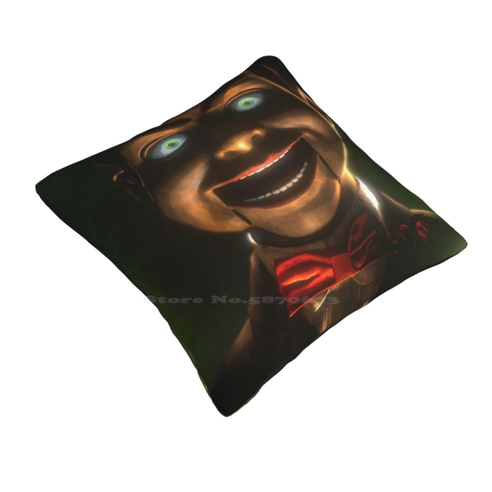 Слэппи Ужастики Дом Диван Автомобиль Наволочка Подушка Ужастики Два Призрачных Хэллоуин Фильм 2018 Ночь Ужаса Кошмары Кукла 30cmx30cm