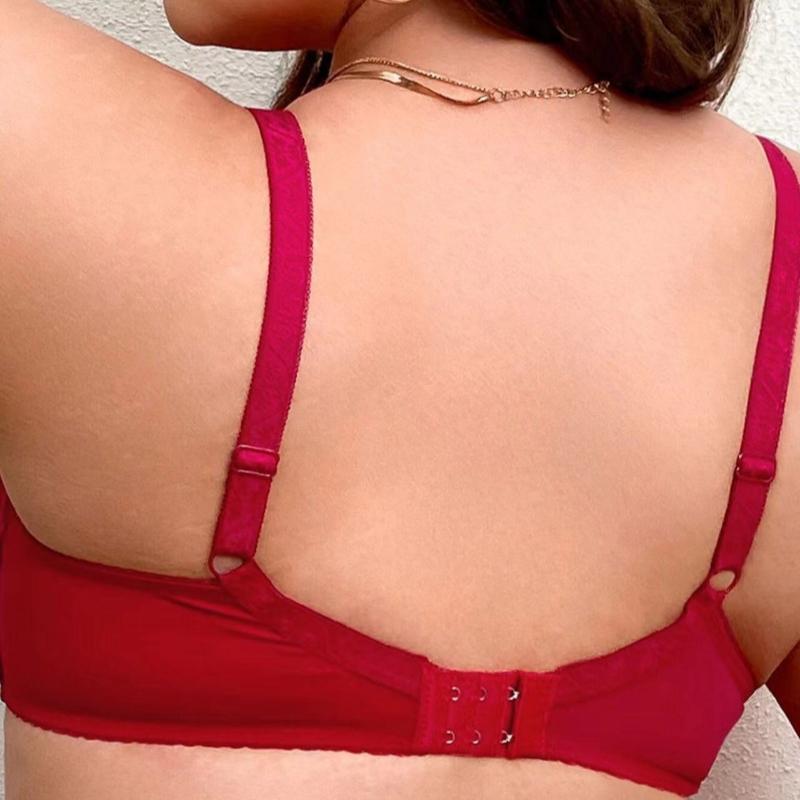 Sexy Plus Size D Cup Lace Hollow Out Bra Solid Color Ultra-Thin Fat Women's Underwear buy the best products in the Ayzeze online store Sexy Plus Size D Cup Lace Hollow Out Bra Solid Color Ultra-Thin Fat Women's Underwear buy the best products in the Ayzeze online store