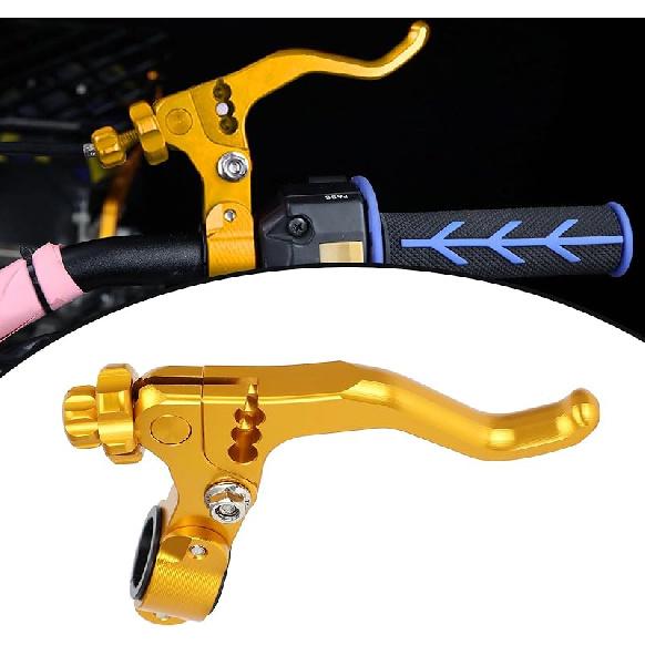 JFG RACING Universal Stunt Clutch Lever CNC Short Stunt Clutch Lever 22Mm 7/8" Handlebar Motorcycle Dirt Bike Fits For GROM 14-16 CBR250R 11-13