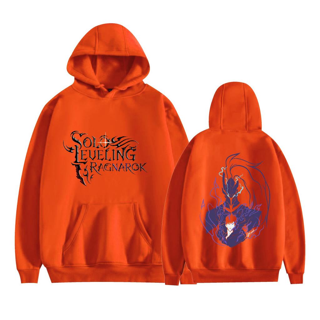 Solo Leveling Hooded for Aldult Streetwear Hoodie Printed Unisex Hooded Pullover