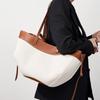 Small Niche Luxury Hot Selling Large Capacity Contrasting Wing Tote Bag for Work and Commuting, Exquisite Leather Shoulder Tote Bag for Women