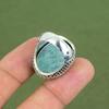 Amazonite Ring 925 Sterling Silver Ring Handmade Dainty Jewelry Natural Gemstone Ring Brand New Ring Anniversary Gift Available In Ring Size