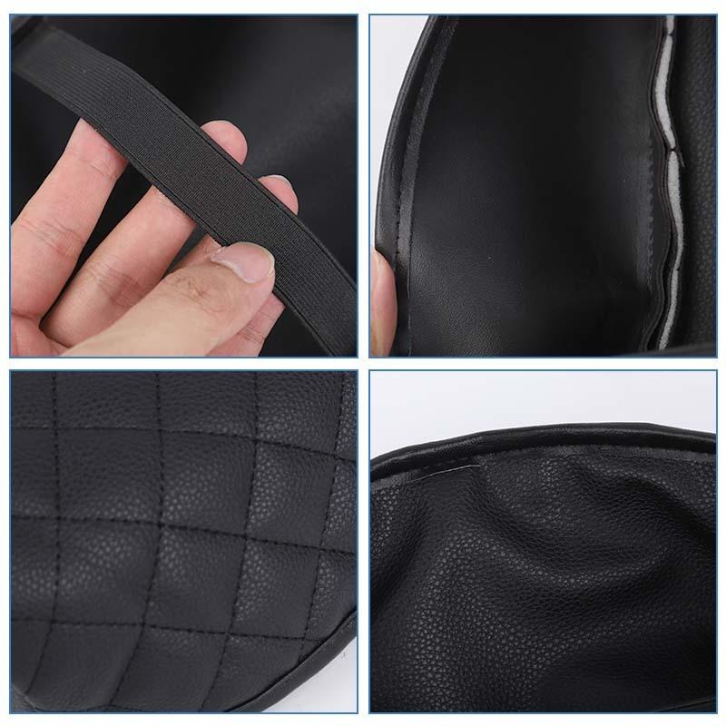 Leather Armrest Protective Cover Anti-Scratch Pad Decoritive Cover For Mitsubishi PAJERO 2007-2021  Car Interior Accessories