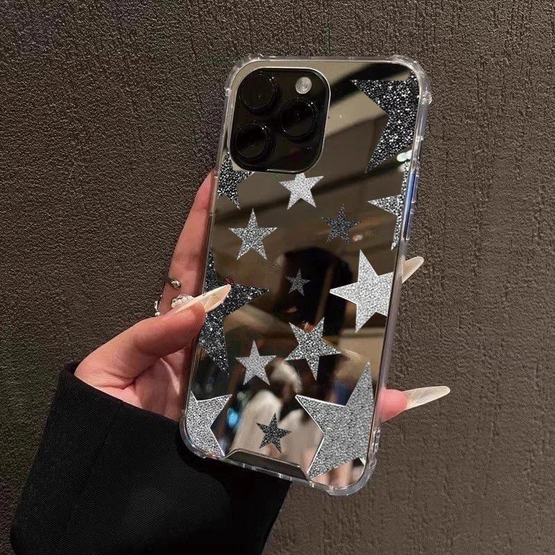 Shining Star Pattern Phone Case For iphone 17 Air 16 Pro Max 15 14 13 12 Pro Plus X XR XS MAX 8 7 Plus Cover