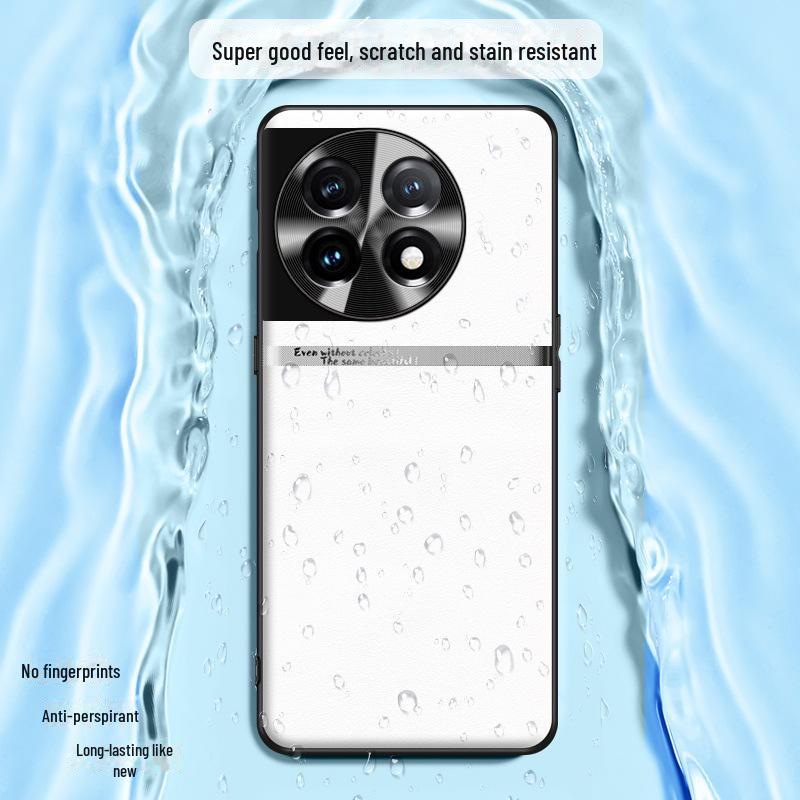 Etui OnePlus Ace2 z płynnej skóry: Pokrowiec ochronny anty-upadkowy i przeciwporostowy