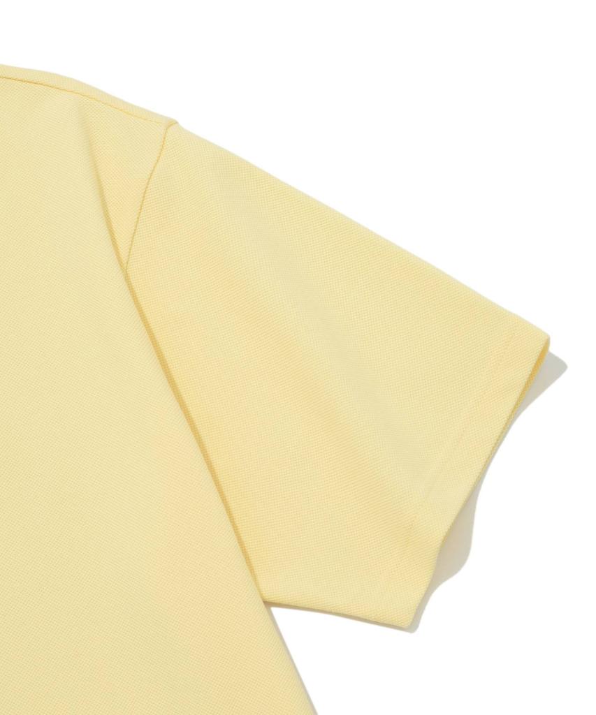 COVERNAT C Logo Cool Pique T-Shirt Yellow