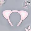 Lolita Kc Cat Ear Headband Handmade Cute Cat Lady Lolita Headgear Plush  Ear  Tail Set