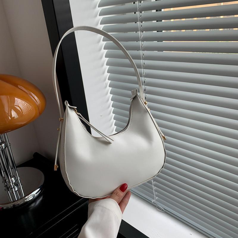 Stylish Urban Chic Small Pu Shoulder Bag 2023 Summer Trendy Underarm Bag For Women