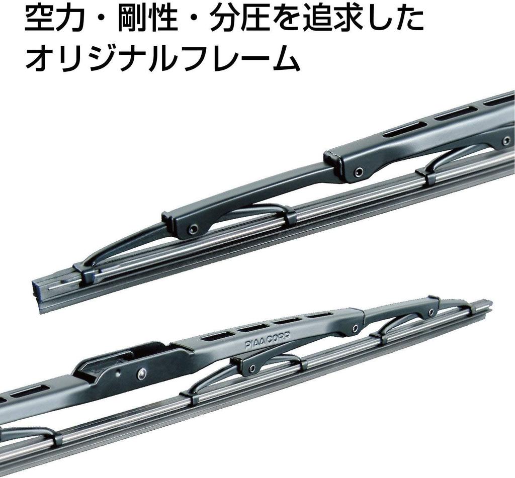 PIAA Wiper Blade, 650mm, Ultra-Strong Silicoat Special Silicone Rubber, 1 Blade, Part Number 82, WSU65