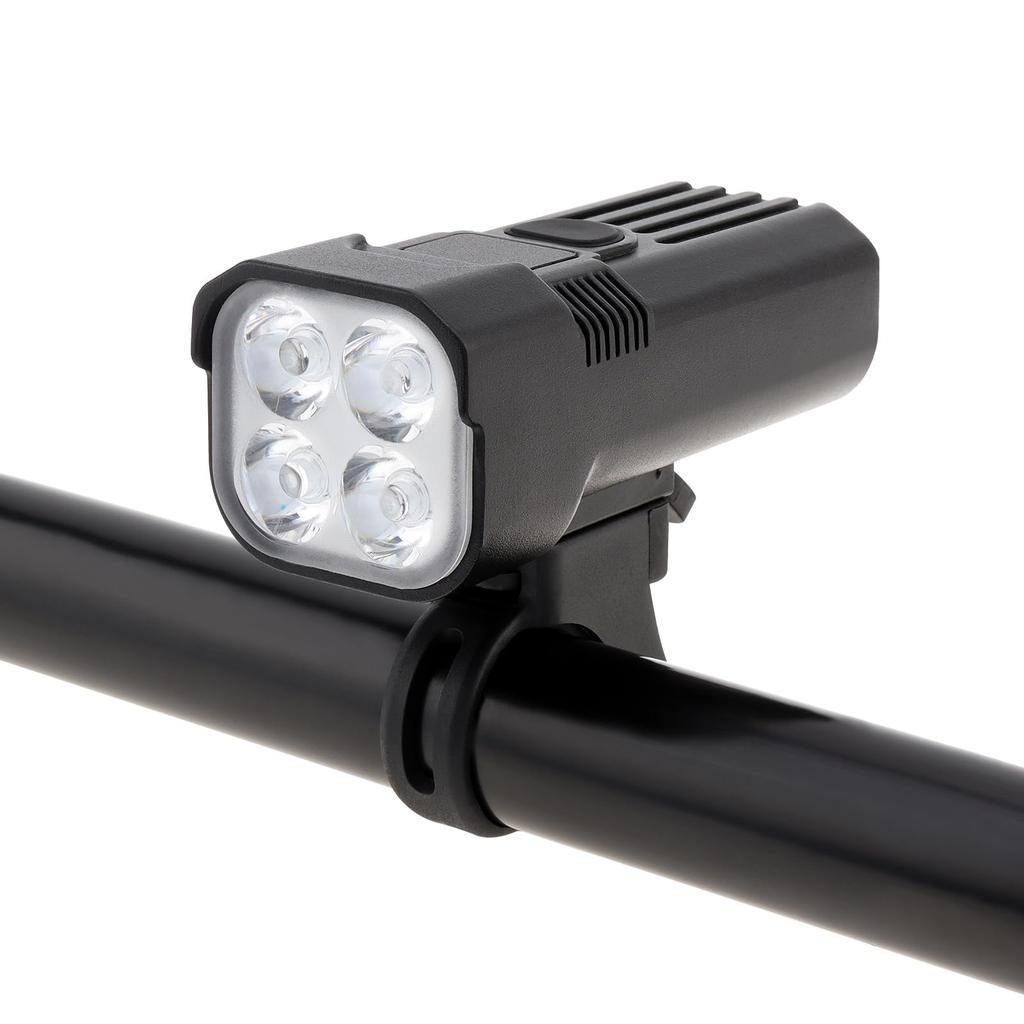 SecurityIng Bicycle 2000 USB Ultra 5000mAh 6 Dimming IPX6 Aluminum Alloy Road Bike Cross and Ideal for Nighttime and Hiking Light, Lumens,