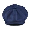 BOTVELA Schiebermütze Herren Twill Baumwolle 8-Bahnen Mütze Schiebermützen Retro Gatsby Hüte Lässige Markenmütze Cabbie Apfel Baskenmütze für Herren