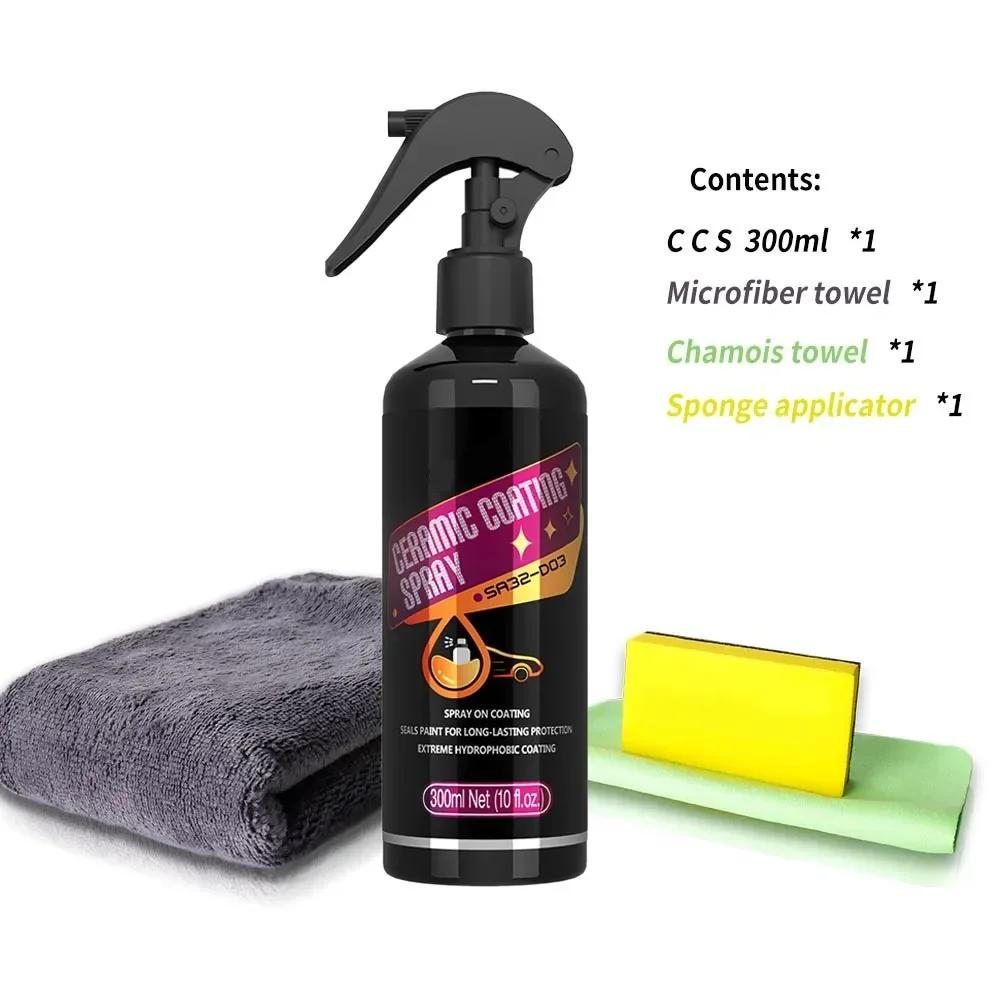 Ceramic Coating Spray Nano Ceramic Car Coating For Auto Paint Care Crystal Durable Protection Paintwork Shine Shield