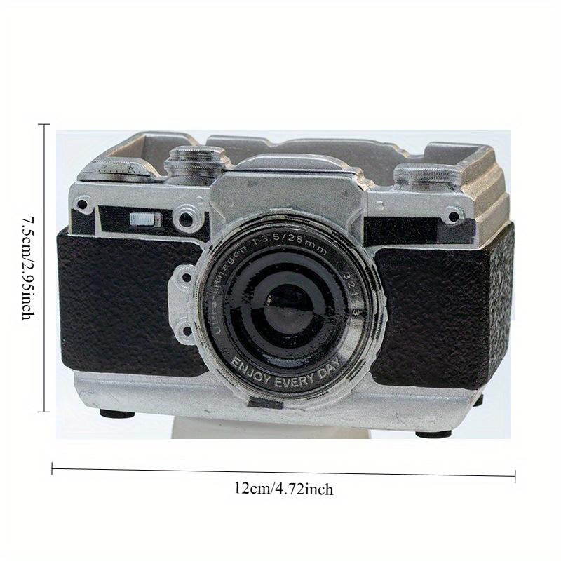 

1 шт. Креативный горшок для растений в виде камеры, Персонализированный смоляной цветочный горшок, Поделки, Украшения 12*6.8*7.5