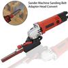 6 Speed Adjustable Cordless Belt Sander 300W Motor and Stainless Steel Construction Ideal for Confined Areas