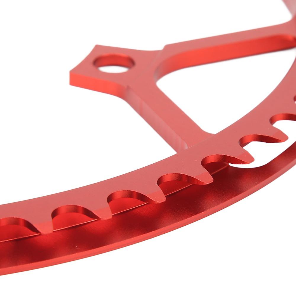 58T Bicycle Chainring Aluminum Alloy Bike Chainwheel Durable Folding Bike Chainring  BMX Bike