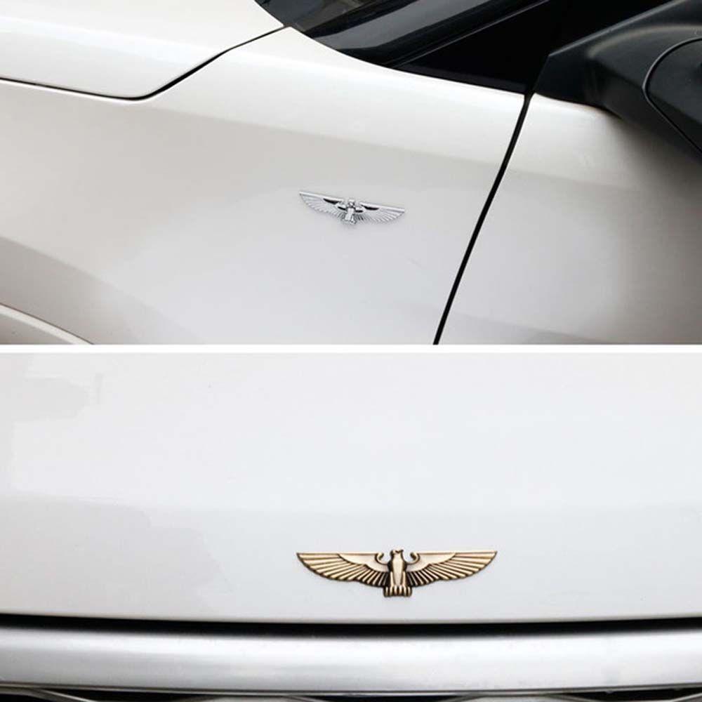styling Accessories Metal Zinc Zinc Zinc Alloy Car Logo Auto decal Eagle Car Stickers 3D Stereo Car Sticker