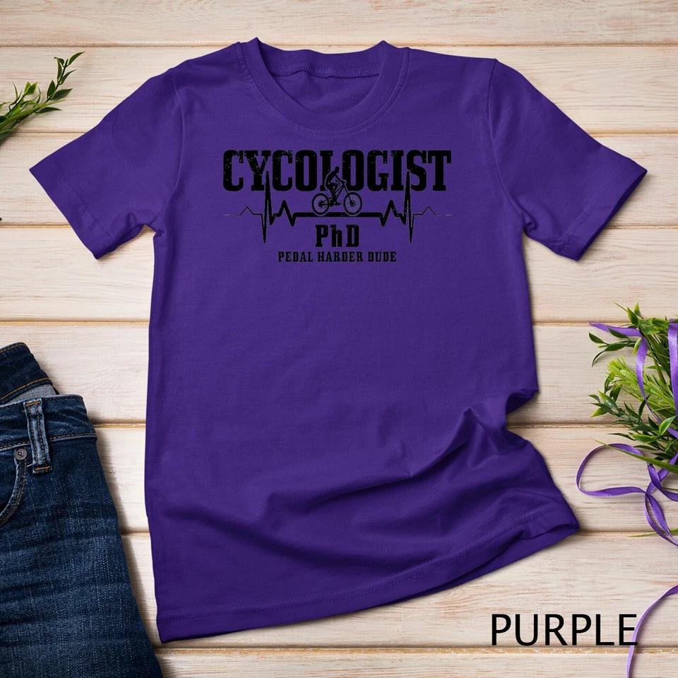 Cycologist Mountain Bike MTB Downhill Cycling Funny Gift T-Shirt Unisex T-shirt 4 XL